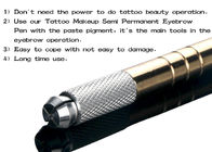 Bordado manual cosmético Pen Non Disposable da sobrancelha da tatuagem