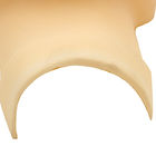 Máscara permanente da cabeça do modelo do silicone do bordado das sobrancelhas da pele 260G da prática da composição da pele falsificada de borracha