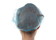Do cabelo das capotas chapéu médico protetor azul tecido descartável dos tampões estéreis não -