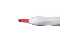 pena das testas 3D/ferramentas manuais descartáveis brancas de Microblading com #12 a lâmina vermelha 30g