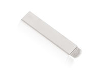 Agulha dura de prata de aço inoxidável da lâmina da forma 18U das lâminas 0.20mm de 3D Microblading