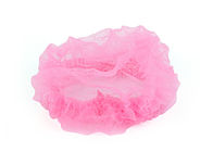 Tampão de poeira respirável do tampão não tecido descartável cor-de-rosa das capotas do cabelo para PCes da tatuagem 20