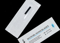 plástico das agulhas de Microblading das lâminas 14U de 0.18mm e material de aço inoxidável