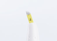 Microblading descartável inclinado branco Pen Logo Customized