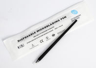 Pena permanente da composição do preto 0.16mm 18U Microblading de Nami com tampa plástica de Matt do ABS